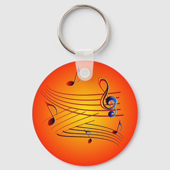 music key ring (Front)