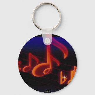 Music Keys Keychain