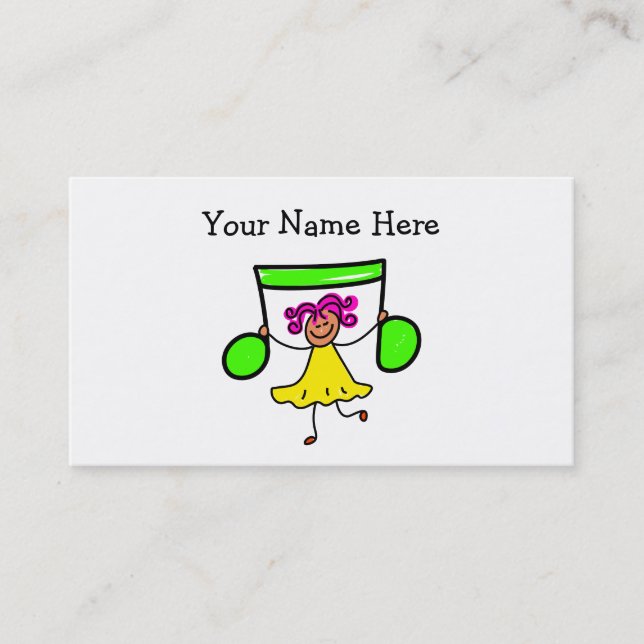 Music Kid Business Card (Front)