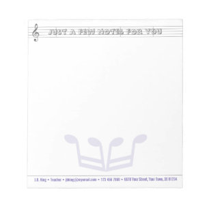 Music King Notepad