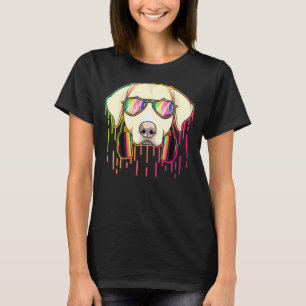 Music Labrador Retriever Dj Headphones Musical Dog T-Shirt
