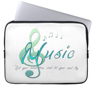 Music Laptop Sleeve