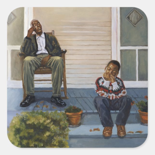 Music Lesson #3 2000 Square Sticker (Front)