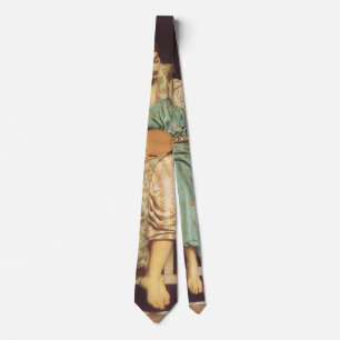 Music Lesson by Lord Frederic Leighton Tie