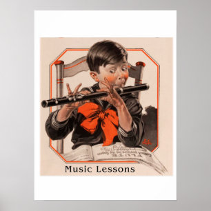 Music Lessons  Poster