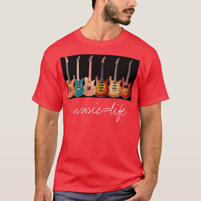 music=life T-Shirt (Front)