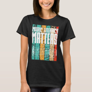 Music Literacy Matters Vintage I Like to eat puppi T-Shirt