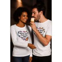 Music Live Feel the Vibe Long Sleeve Shirt – Bella