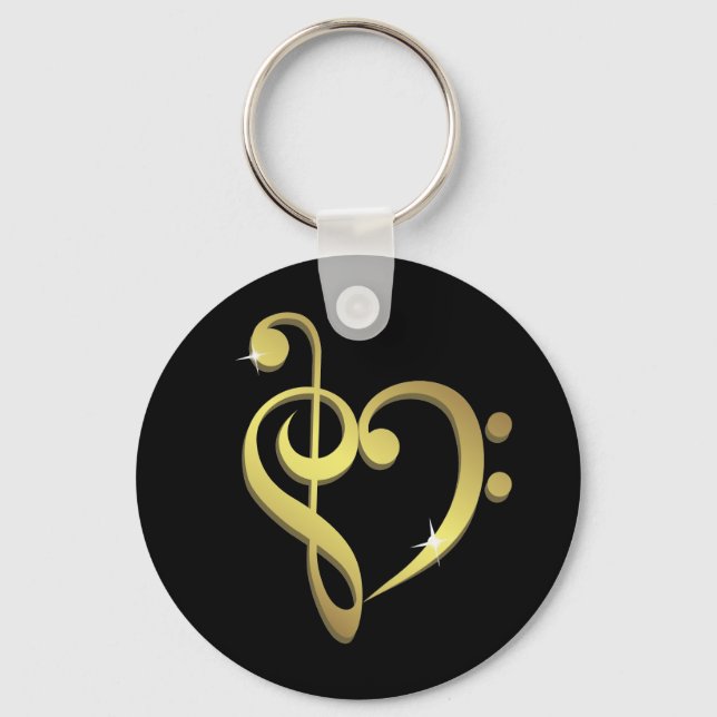 Music love key ring (Front)