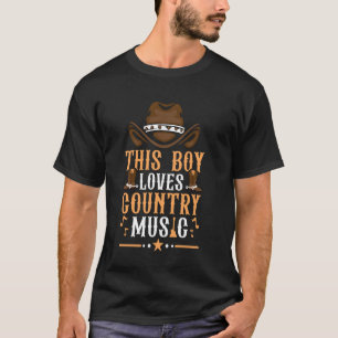 Music Lover Country Music Cowboys T-Shirt