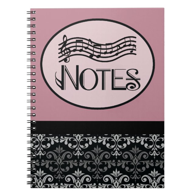 Music Lover Gift Notebook (Front)