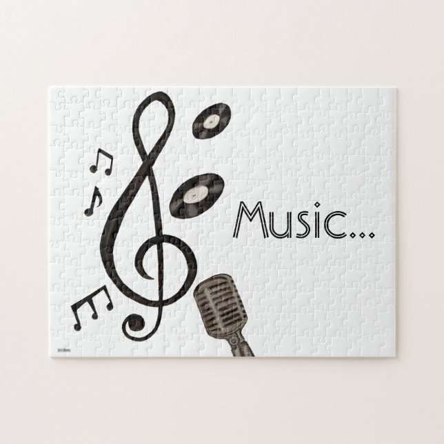 Music Lover Jigsaw Puzzle (Horizontal)