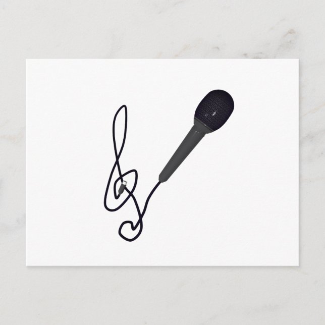 music lover postcard (Front)