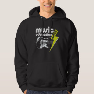 Music Lover Quote Music Education Matters Musician Hoodie