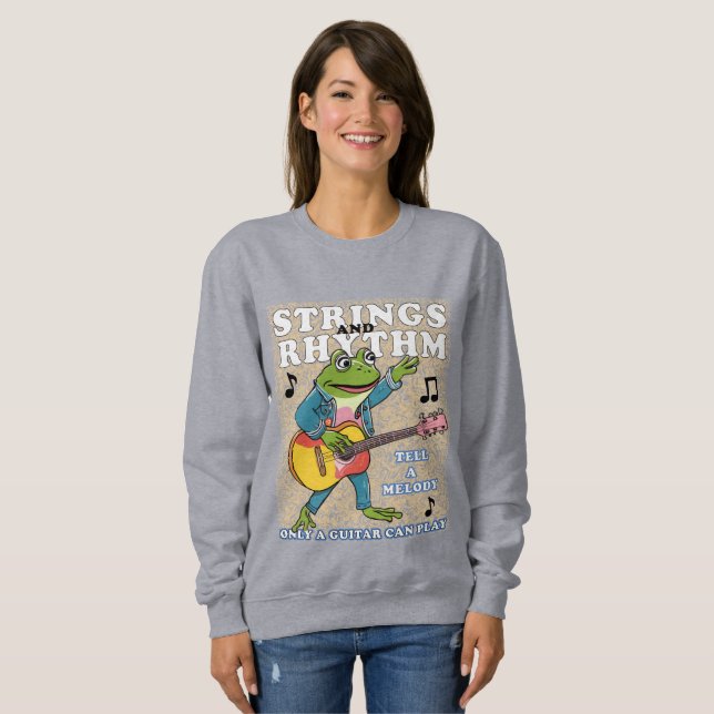 music lover sweatshirt (Front Full)