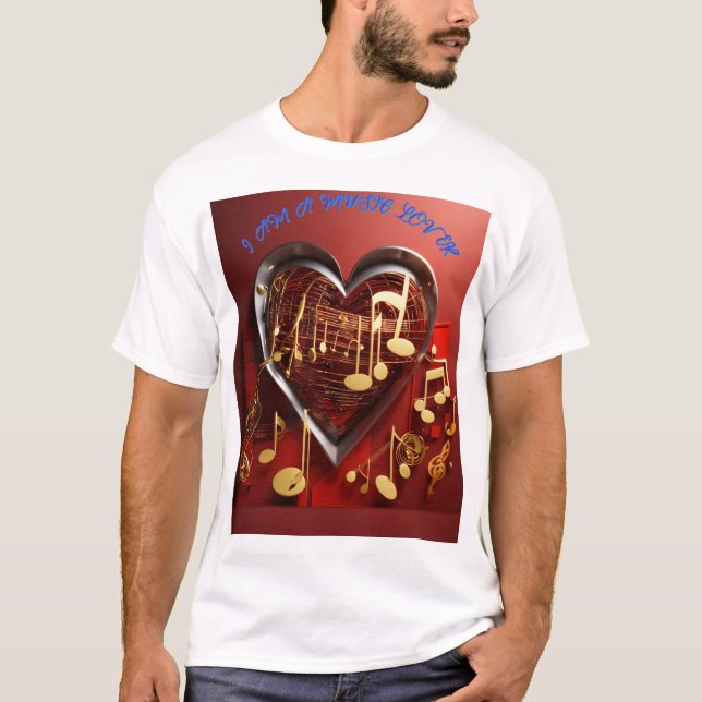 Music Lover T-Shirt (Front)