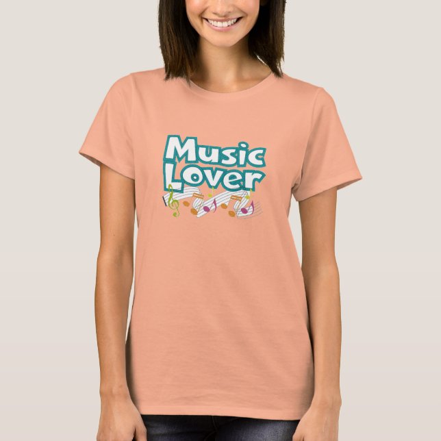 Music Lover T-Shirt (Front)