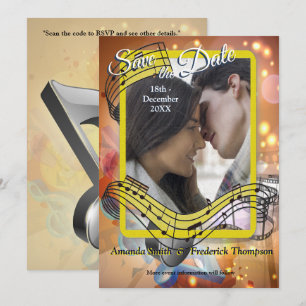 Music Lovers Celebration Themes Invitation