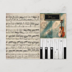 Music Lover's Dream Postcard