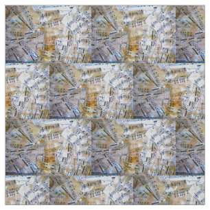 Music Lovers geometric fabric