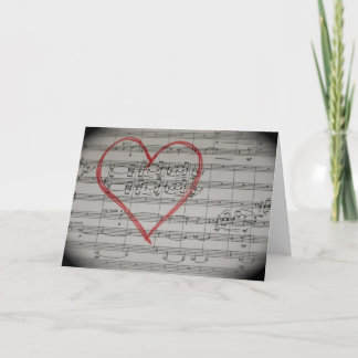 Music Lovers greeting card