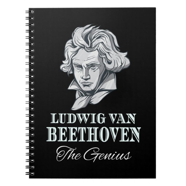 Music - Ludwig Van Beethoven The Genius Notebook (Front)