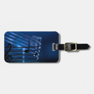 Music Luggage Tag