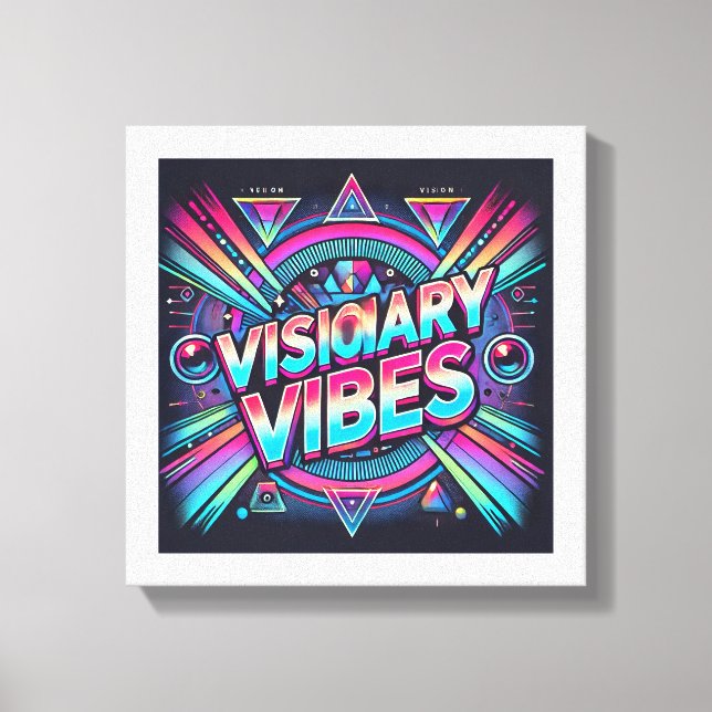 Music Lyrics Canvas Print (Front)