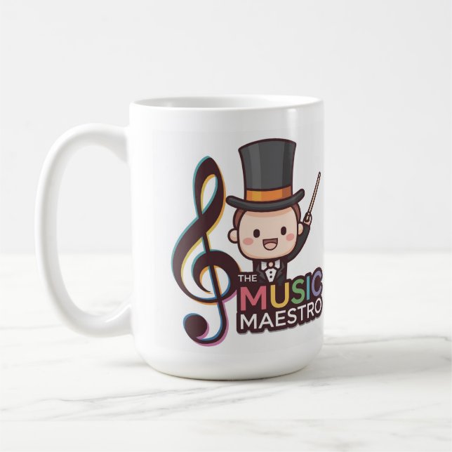 Music Maestro Job Coffee Mug (Left)