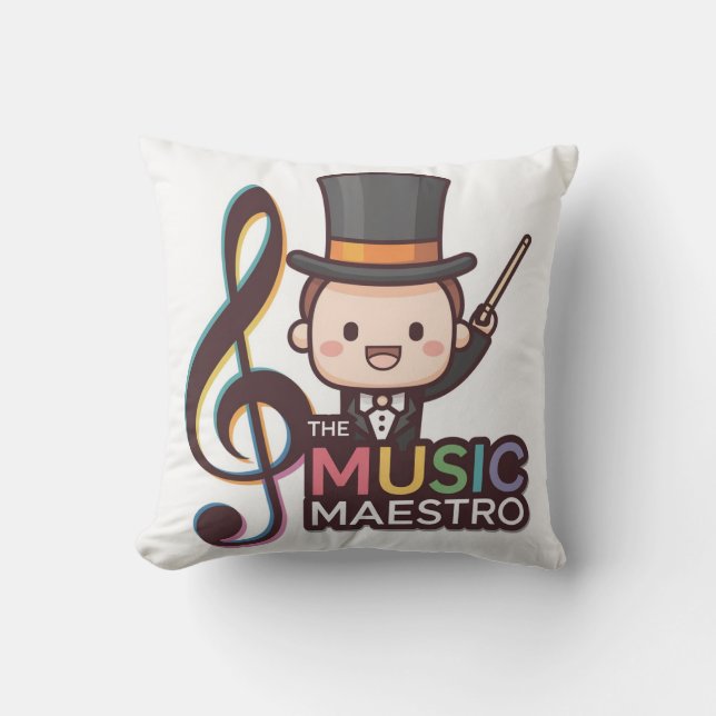 Music Maestro Job Cushion (Front)