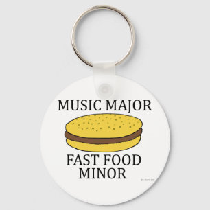 Music Major Key Ring