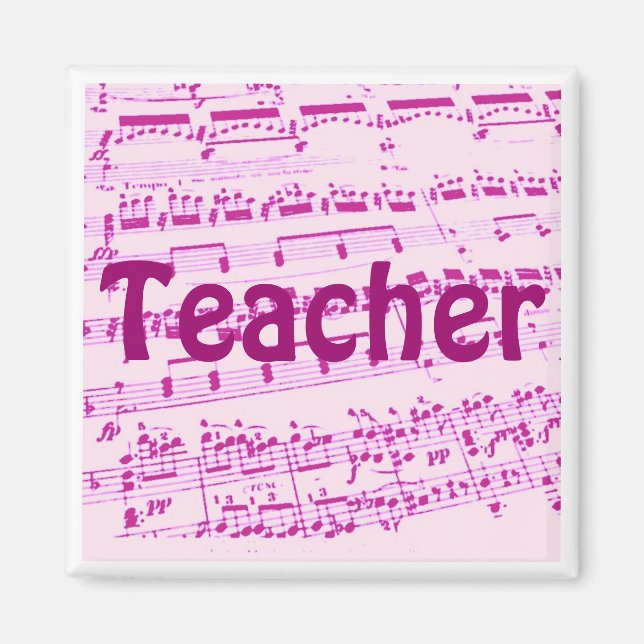 Music Major/Student/Teacher Magnet (Front)