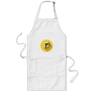 Music Mashup Long apron