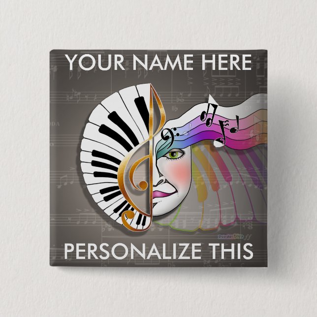 Music Mask PINS (Front)