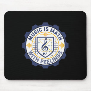 Music Math With Feelings Teacher Bynd  Mouse Pad