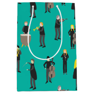 Music! medium gift bag