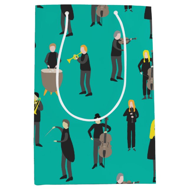 Music!   medium gift bag (Front)