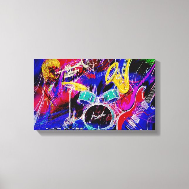 Music Medley Canvas Print (Front)