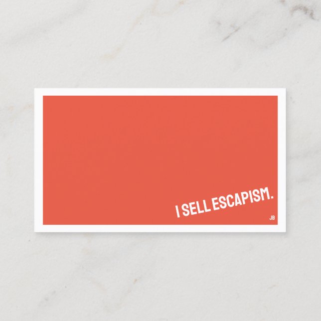 MUSIC Minimalist Business Card (Back)