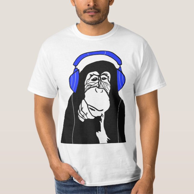 Music Monkey T-Shirt (Front)