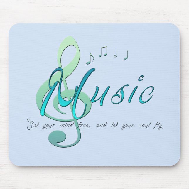 Music Mouse Pad (Front)