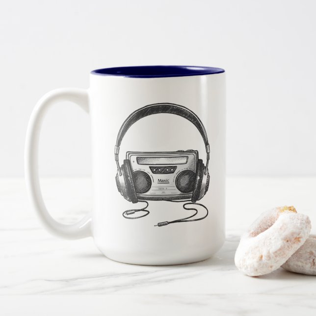 Music Mug (With Donut)