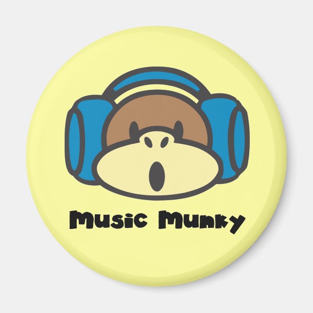 Music Munky Magnet (Front)