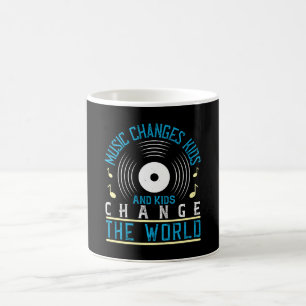 Music - Music And Kids Change The World Coffee Mug