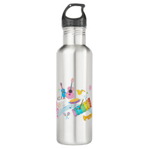 music, musical instruments drum kids singing 710 ml water bottle