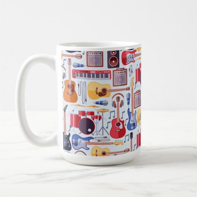 Music Musical Instruments Mug (Left)