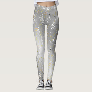 music, musical, note, white, melody, clef, sound, leggings
