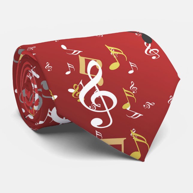 music, musical, note, white, melody, clef, sound, tie (Rolled)