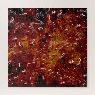 Music Musical Notes Jigsaw Puzzle