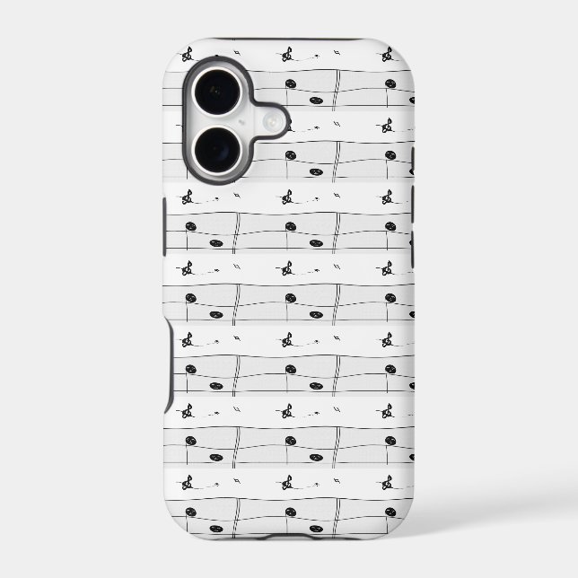 Music Musical Notes Musicians Design CricketDiane (Back)